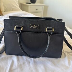 Kate Spade Grove Street Small Caley Leather
Satchel - Black